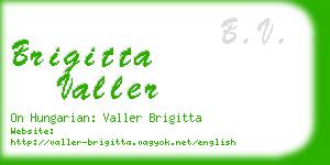 brigitta valler business card